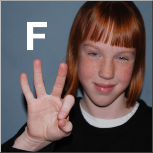 Photo: Manual Alphabet F 02 HiRes