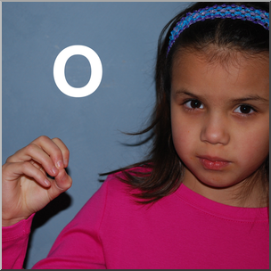 Photo: Manual Alphabet O 01 HiRes – Abcteach