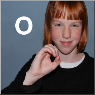 Photo: Manual Alphabet O 02 HiRes – Abcteach
