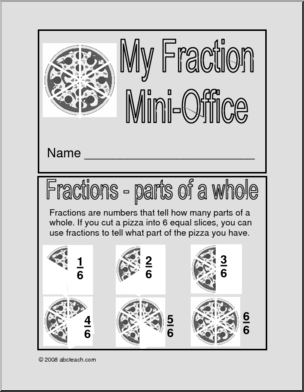 Fractions (elem) – b/w Mini Office