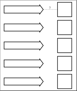 Clip Art: Multiple Pathway Grid 05F Blank