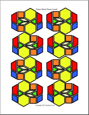 Small (color) Pattern Blocks
