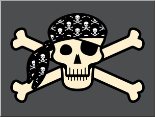 Clip Art: Pirate Graphic 01 Color 02