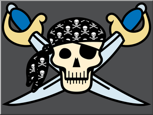 Clip Art: Pirate Graphic 02 Color 02