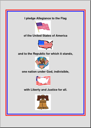 Poster: Pledge of Allegiance