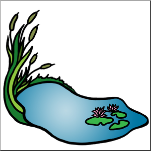 Clip Art: Pond Color – Abcteach
