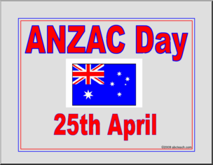 Poster: ANZAC Day