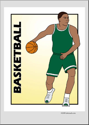Poster: Basketball – illustration