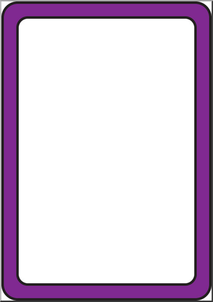 Clip Art: Frame: Purple