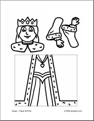 Craft: Paper Roll Pal – Fairy Tale Queen (preschool-elem)