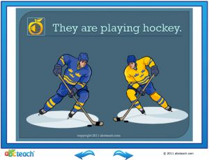 PowerPoint Presentation with Audio: Sports: Early Reader Comprehension