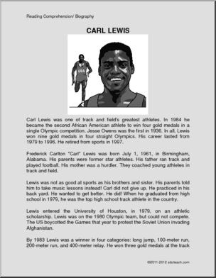 Biography: Carl Lewis (elem)