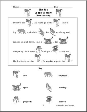 st patricks day rebus story