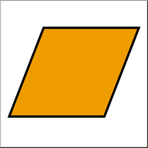 Rhombus Shape/color Clip Art: Shapes: Octagon Geometry Color – Abcteach