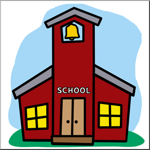 schoolhouse images clip art