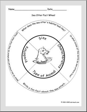 Fact Wheel: Sea Otter