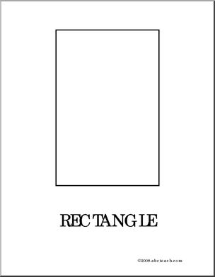 Coloring Page: Rectangle