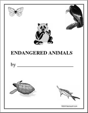 Sign: Endangered Species (b/w)