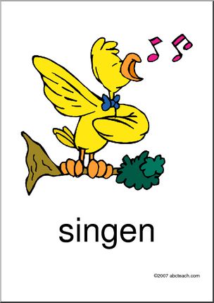 German: Poster – SING
