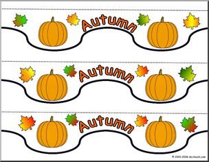 Bulletin Board Trim: Autumn (small)