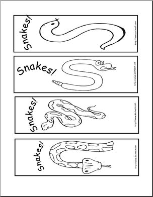Bookmarks: Snakes