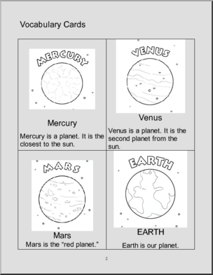 Unit: The Inner Planets (elem/ upper elem)