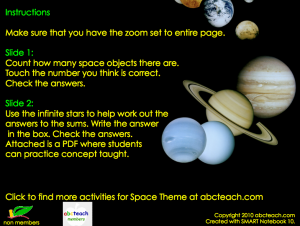 Interactive:Notebook: Math- Space Addition  (primary)