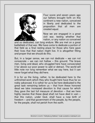 Speech: Gettysburg Address