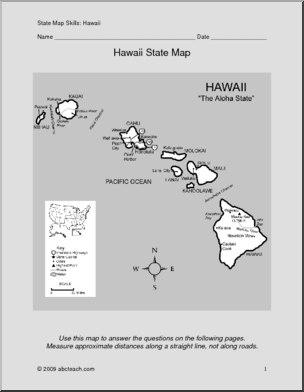 Map Skills: Hawaii (with map)