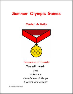 Past Olympics: Learning Center: Summer Olympics – Event Sequence