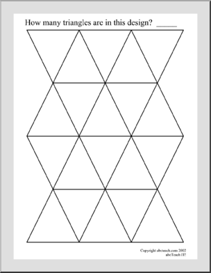 Find the Triangles! Worksheet