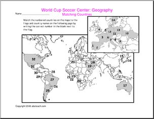 World Cup Soccer Center: Geography – 2006 (elem/ upper elem)