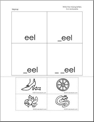 Cut and Paste eel Words (k-1) Words from Words