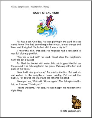 Early Reader: A Walk Outside (preschool Primary) – Abcteach