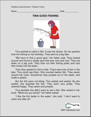 Fiction: Tina Goes Fishing (primary)