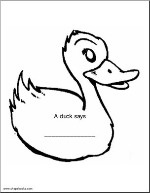 Shapebook: Duck