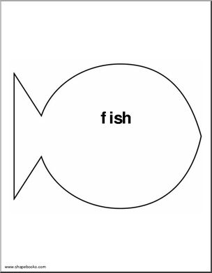 Word Shape Fish Math Terms & Vocabulary Word Wall – Abcteach