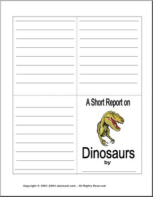 Report Form: Dinosaurs