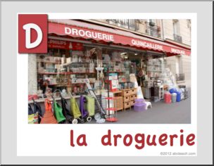 French: Abcdaire: Droguerie