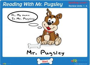 Interactive: Notebook: Spelling: Reading With Mr. Pugsley