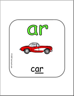 Word Family – AR Words Sign – Abcteach