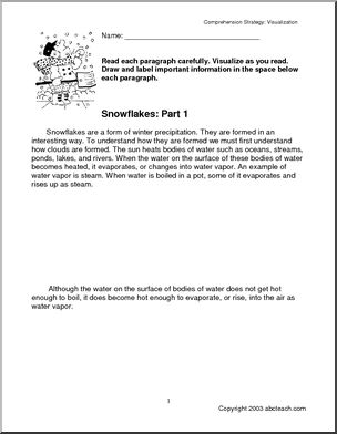 Unit: Snowflake Formation Part 1 (elem/upper elem)