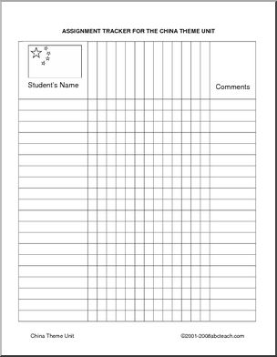 Assignment Forms – Page 4 – Abcteach
