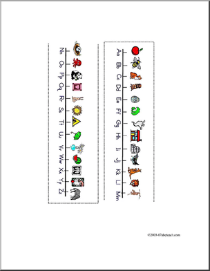 Desk Tape:Manuscript Aa – Zz (ZB-Style Font) – color