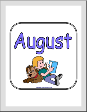Sign: August