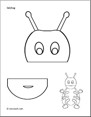 Paper Bag Puppet: Animals – Ladybug – Abcteach