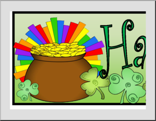 “Happy St. Patrick’s Day” Banner
