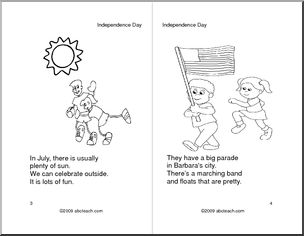 Booklet: Independence Day (elementary)