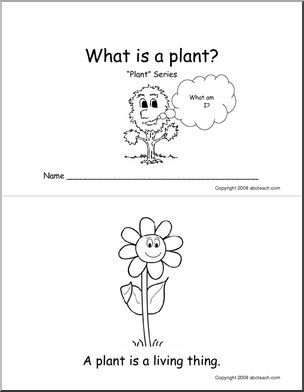Booklet: What Is a Plant? (primary/elem) -b/w