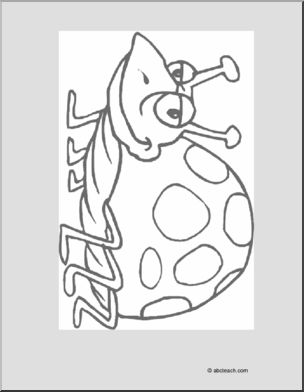 Coloring Page: Bug